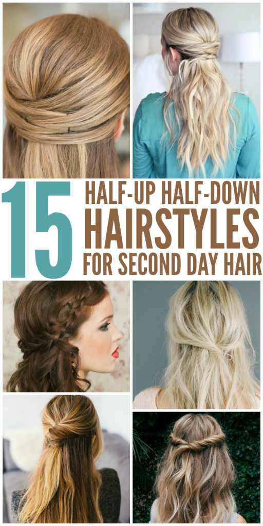 15 Casual & Simple Hairstyles that are Half Up, Half Down -   14 teacher hairstyles Easy ideas