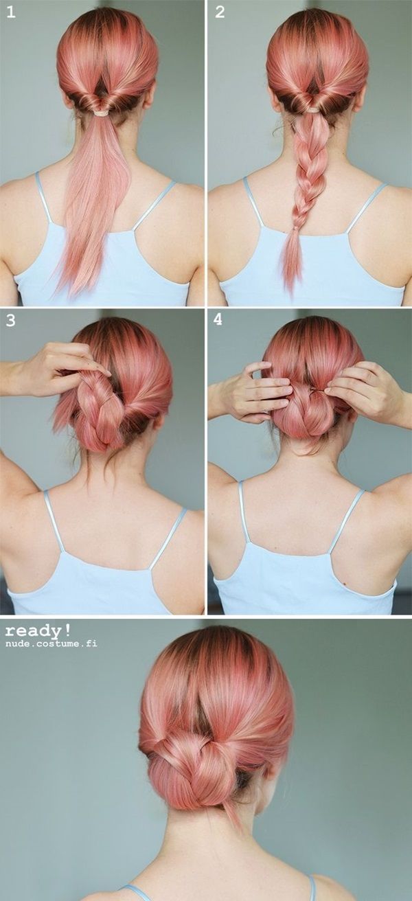 35 Sexy and Easy Bun Hairstyle Tutorials For You -   14 teacher hairstyles Easy ideas