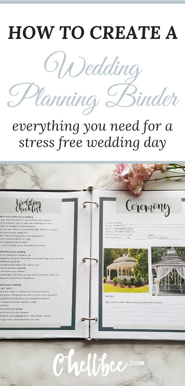 14 wedding Planner binder ideas