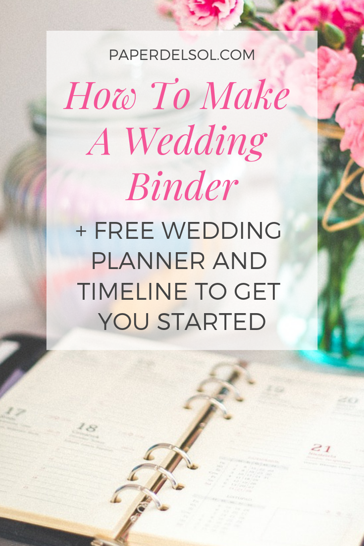 How To Make a DIY Wedding Binder on a Budget -   14 wedding Planner binder ideas