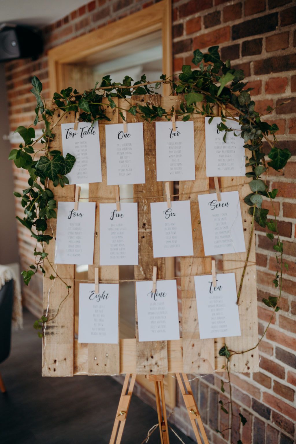 An Enchanted Forest-Inspired Wedding in Wiltshire: Anna & Andy -   14 wedding Table assignments ideas