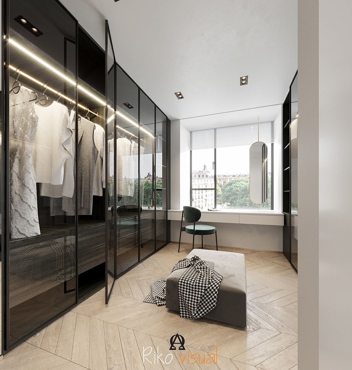 3 Home Interiors With Modern Elegance -   15 dress Room design ideas