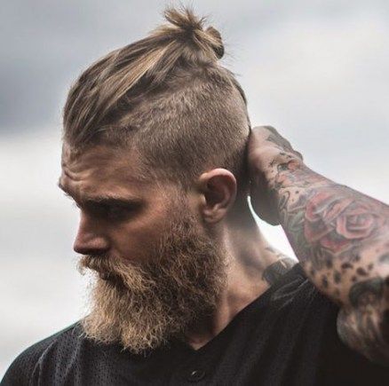 19 trendy hairstyles for men with beards undercut man bun -   15 hairstyles For Men undercut ideas