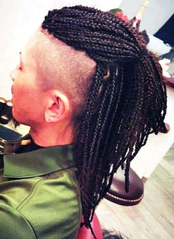 37 Epic Mohawk Braids for Black Men and Women You Shouldn't Miss -   15 hairstyles Trenzas hombre ideas