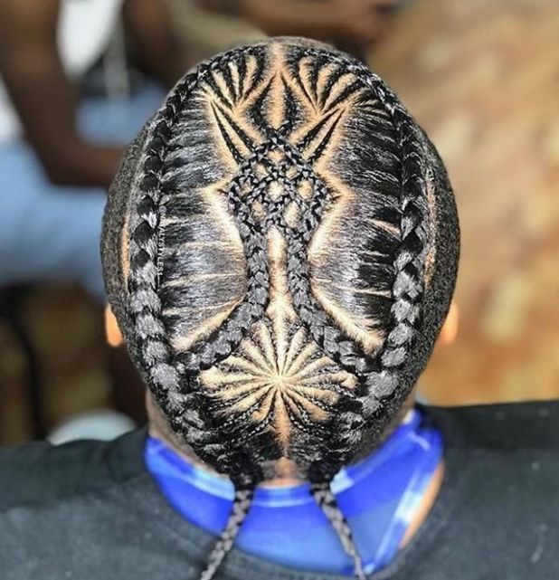 43 Stylish Patterned Braided Hairstyles Ideas for -   15 hairstyles Trenzas hombre ideas