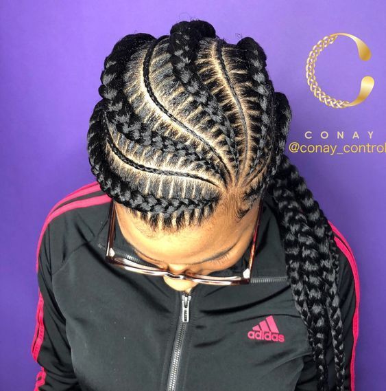 braided updo for black women cornrow:50 Braided updo for black women cornrows -   15 hairstyles Trenzas hombre ideas