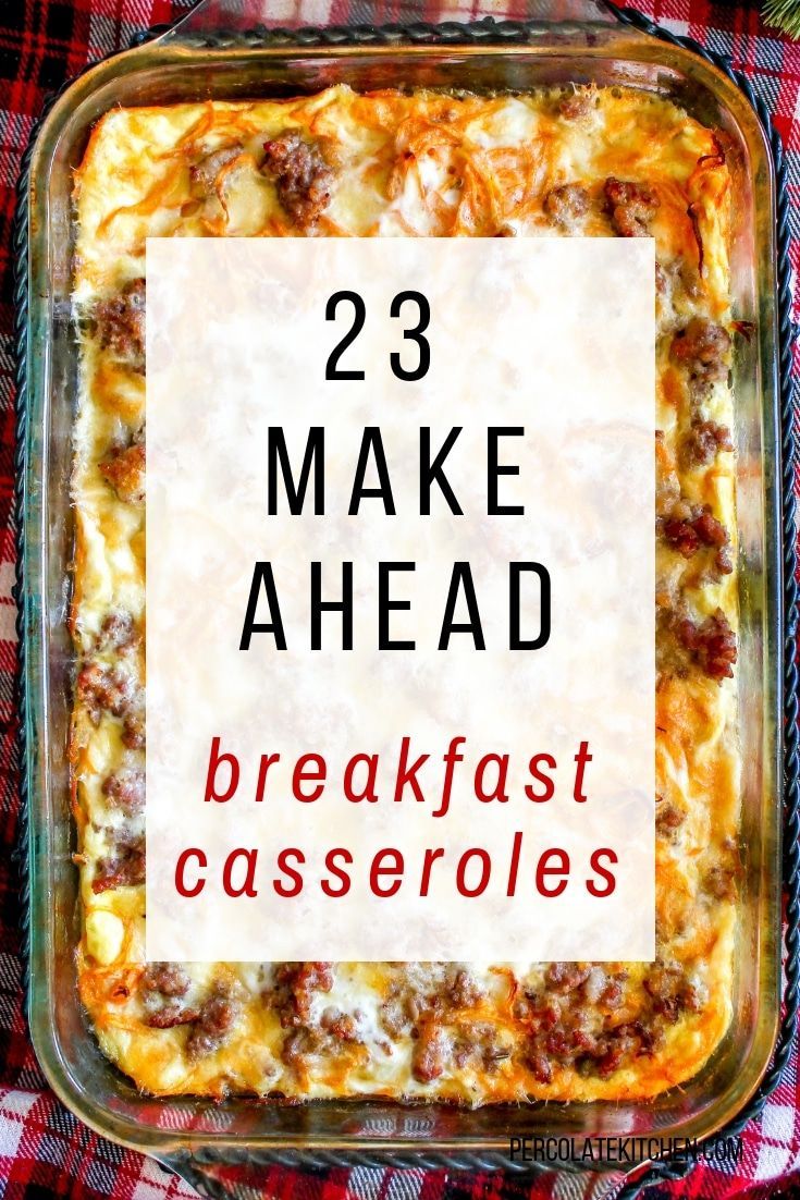 15 healthy recipes Breakfast casserole ideas