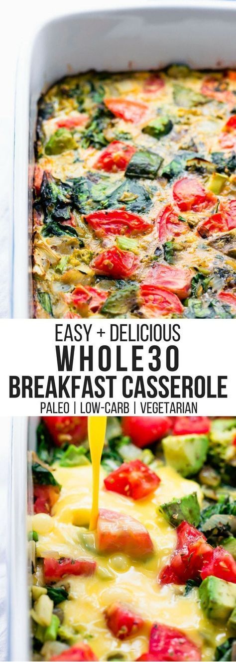 Whole30 Breakfast Casserole -   15 healthy recipes Breakfast casserole ideas