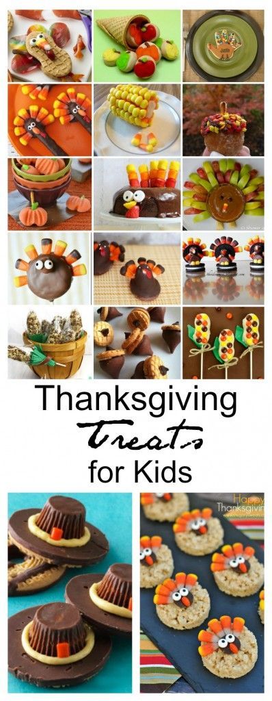 Thanksgiving Treats for Kids -   15 thanksgiving desserts For Kids ideas