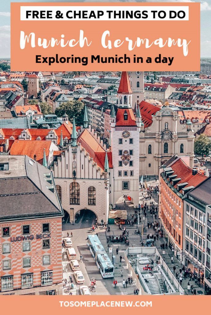 Munich in a Day: 15+Things to do in Marienplatz Munich Square -   15 travel destinations Germany beautiful places ideas