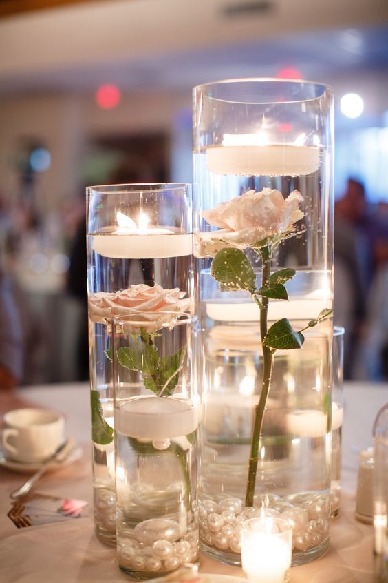 50+ Romantic DIY Floating Candles Crafts Ideas -   15 wedding DIY crafts ideas