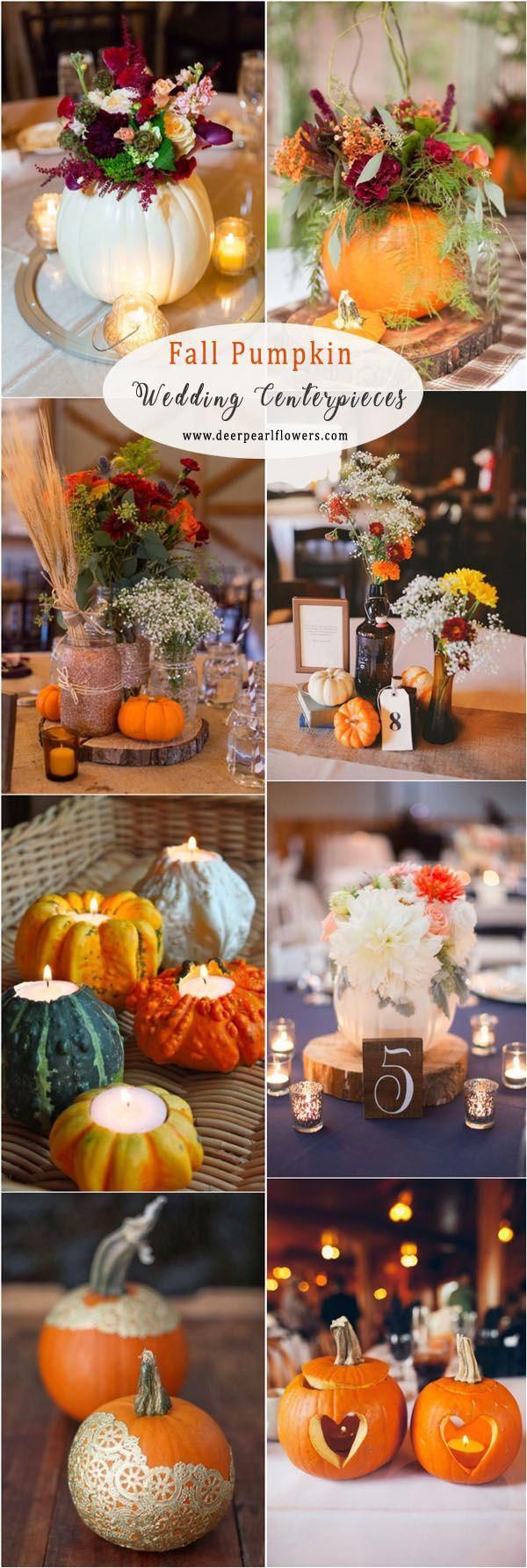 45 Fall & Autumn Wedding Centerpieces Ideas -   15 wedding Fall diy ideas