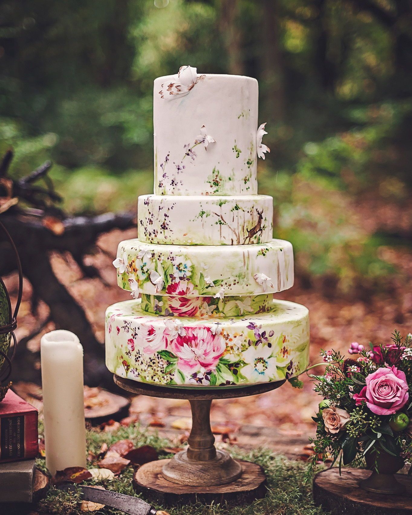 20 Amazing Fondant Wedding Cakes -   16 cake Simple martha stewart ideas