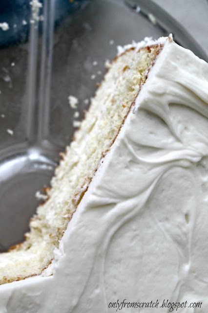Simple Layer Cake with Vanilla Frosting, from Martha Stewart (Only From Scratch) -   16 cake Simple martha stewart ideas