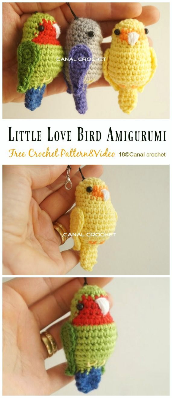 Crochet Bird Amigurumi Free Patterns -   16 diy projects free pattern ideas