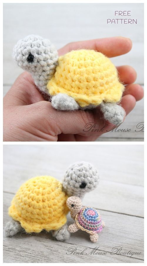 Crochet Little Turtle Amigurumi Free Patterns -   16 diy projects free pattern ideas