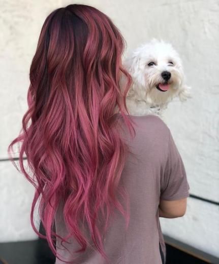 Trendy hair pink brunette rose gold Ideas -   16 hair Brunette color ideas