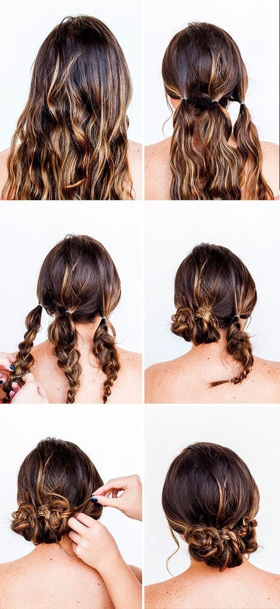 HOW TO HACK YOUR WAY TO AN EASY UPDO IN 10 MINUTES: A VALENTINE'S DAY HAIR TUTORIAL -   16 hairstyles Quick lazy girl ideas