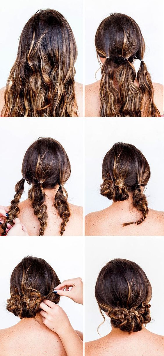 16 hairstyles Quick lazy girl ideas