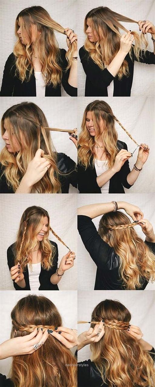 Best Hairstyles for Long Hair - Quick Hairstyle - Step by Step Tutorials for Eas -   16 hairstyles Quick lazy girl ideas