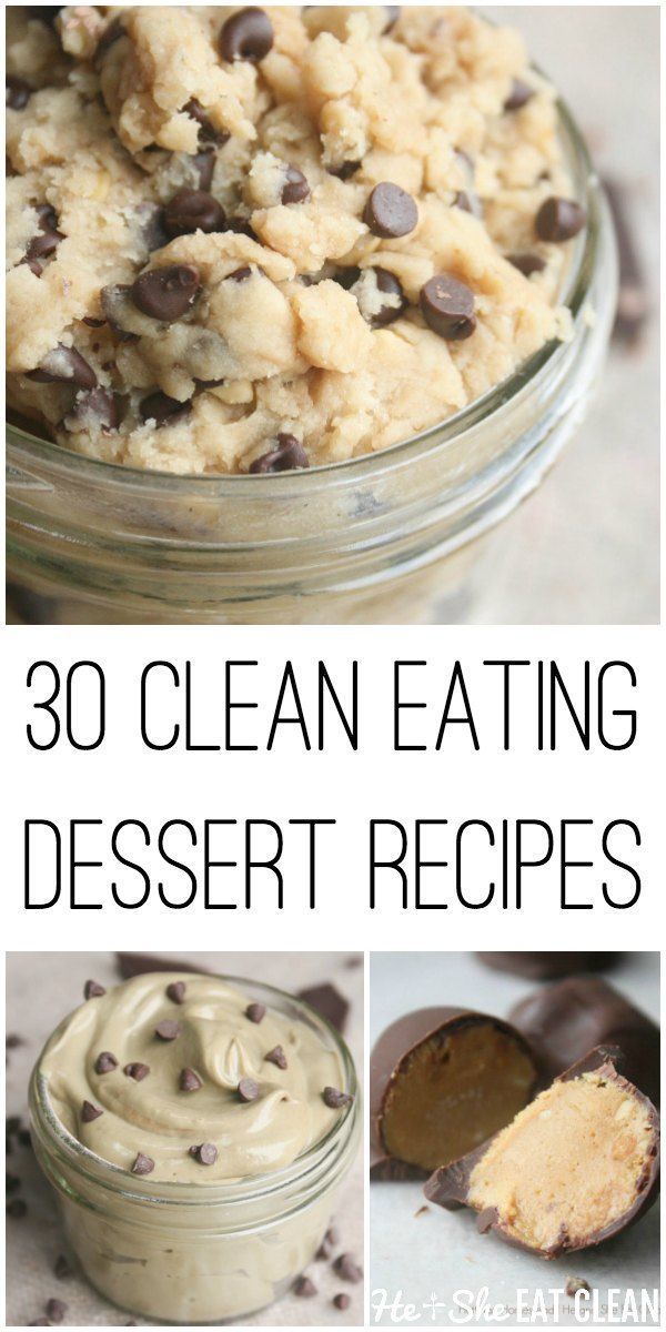 Desserts & Treats -   16 healthy recipes Clean sweets ideas