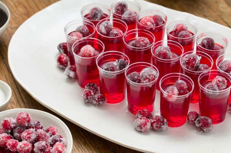 Cranberry Jell-O Shots Will Help You Really Get Sauced This Thanksgiving -   16 holiday Drinks meme ideas