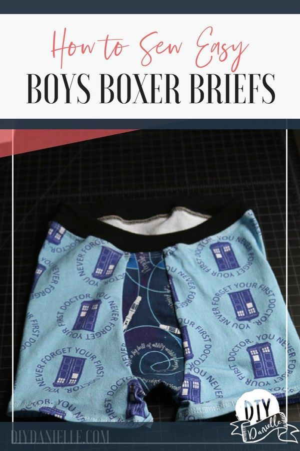 Boys Boxer Briefs Pattern -   17 fabric crafts For Boys kids ideas