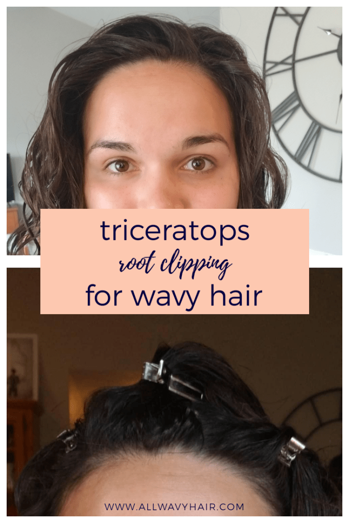 Triceratops Root Clipping Wavy Hair -   17 hair Natural wavy ideas