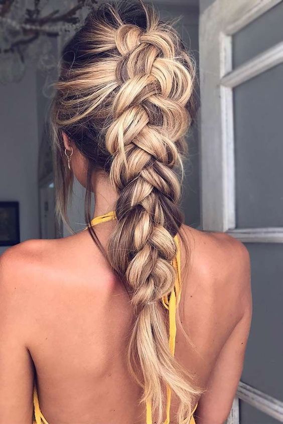 40 Trendy Braided Hairstyles For Long Hair To Look Amazingly Awesome -   17 hairstyles Recogido 2018 ideas