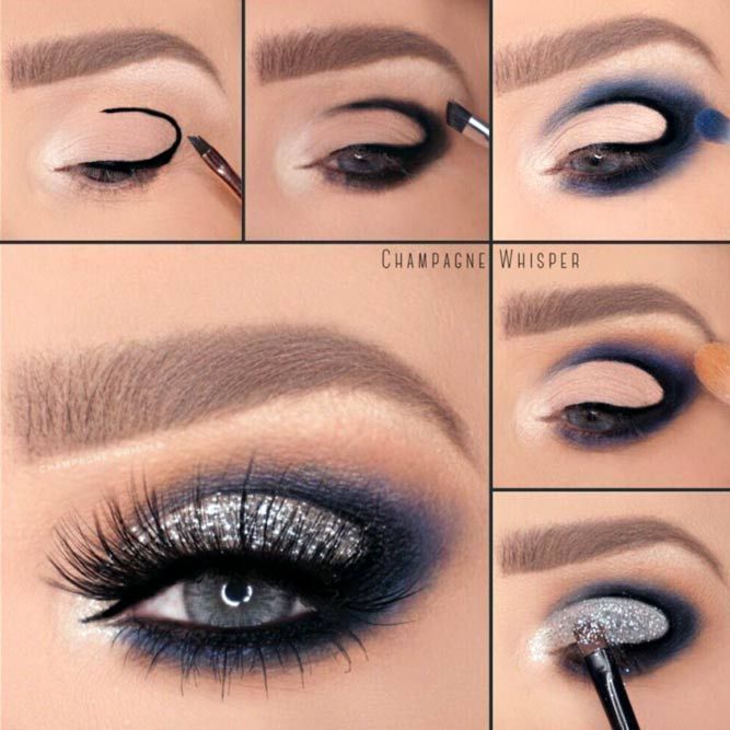 Best Ideas For Makeup Tutorials : Eye makeup for blue eyes does not necessarily have to be complex to look gorgeou… -   17 makeup Colorful articles ideas