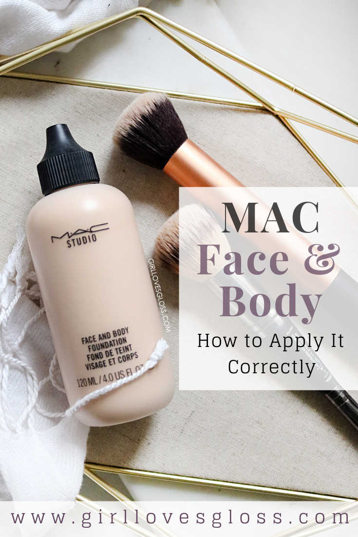 How to Use MAC Face and Body Foundation -   17 makeup Face foundation ideas