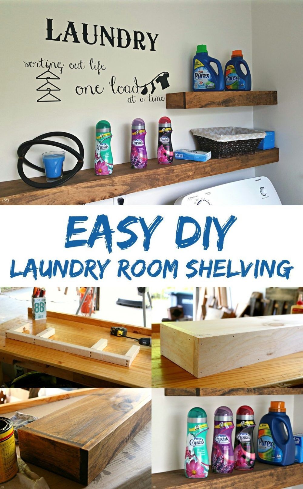 DIY Floating Shelves & Installation -   17 room decor Shelves how to build ideas