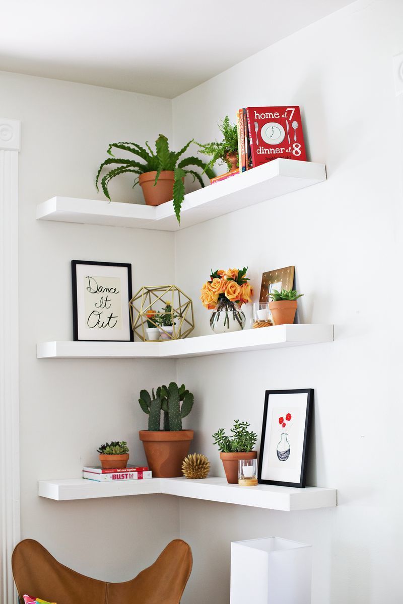 How to Build DIY Floating Shelves 7 Different Ways -   17 room decor Shelves how to build ideas
