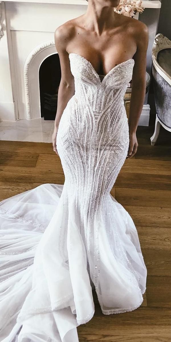 24 Gorgeous Sweetheart Wedding Dresses For Brides -   17 wedding Dresses mermaid ideas