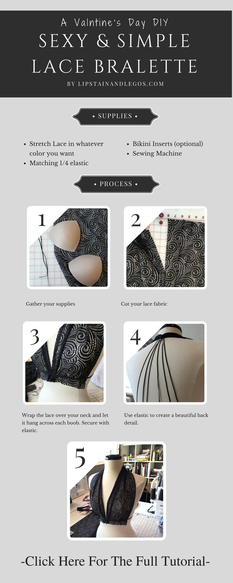 18 DIY Clothes Remake lace ideas