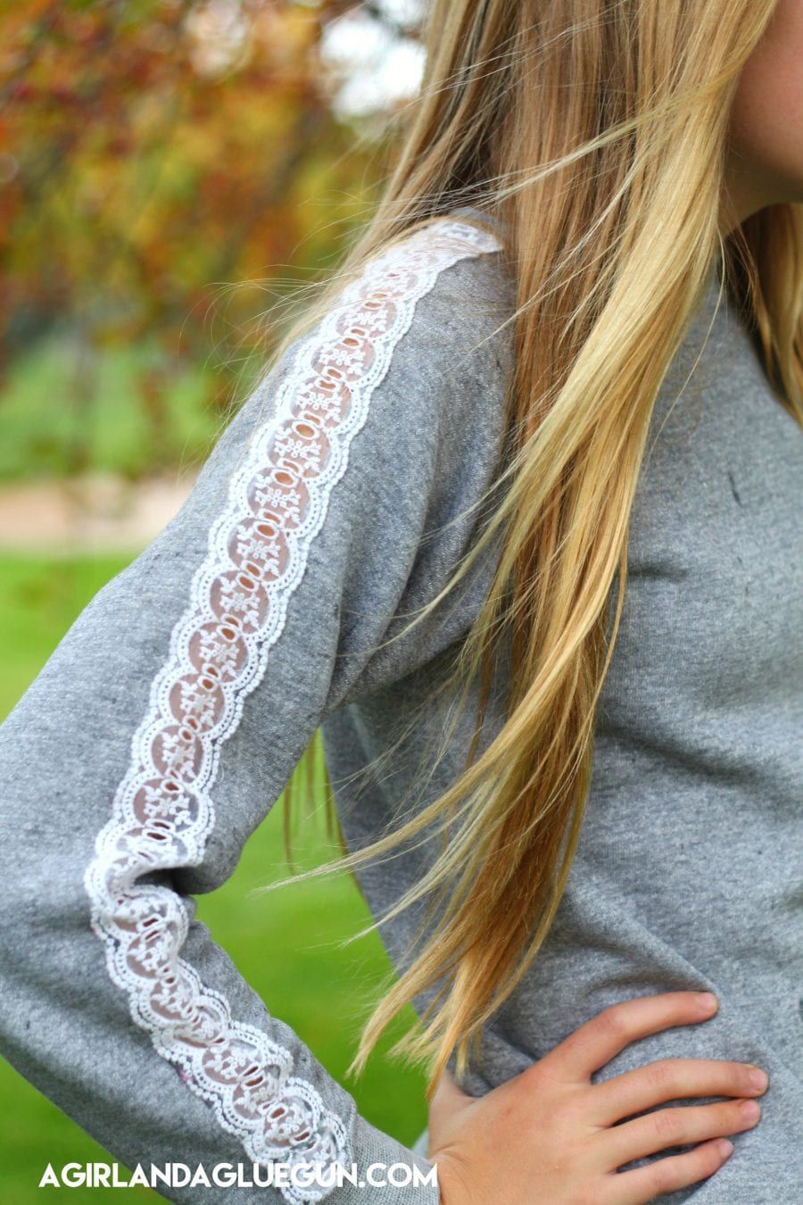 18 DIY Clothes Remake lace ideas