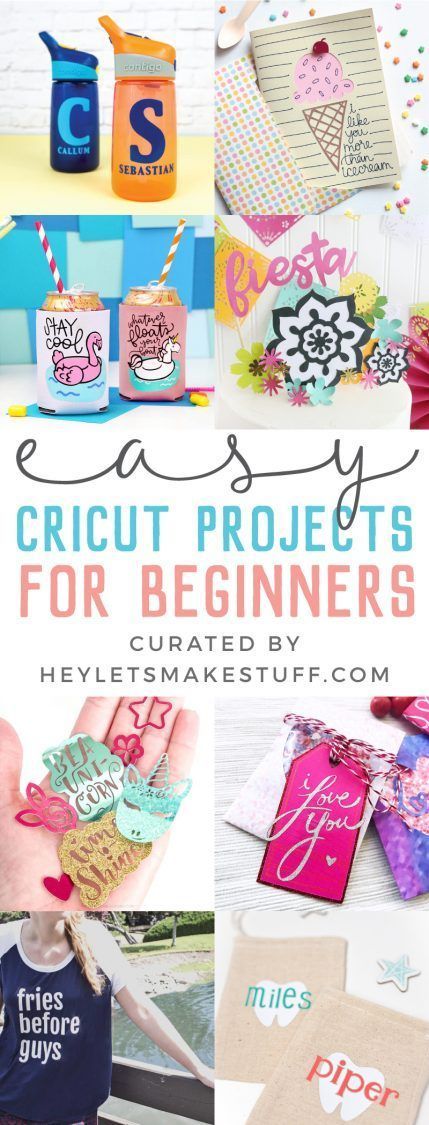 Cricut Projects for Beginners -   18 diy projects Easy creative ideas