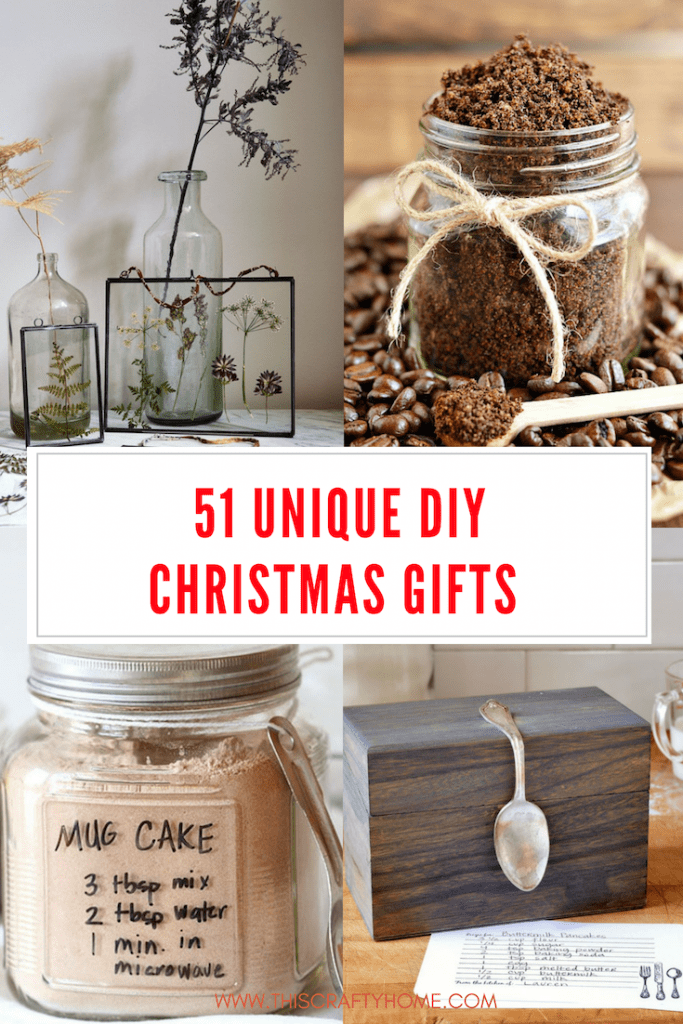 51 Creative DIY Christmas Gifts -   18 diy projects For Gifts creative ideas