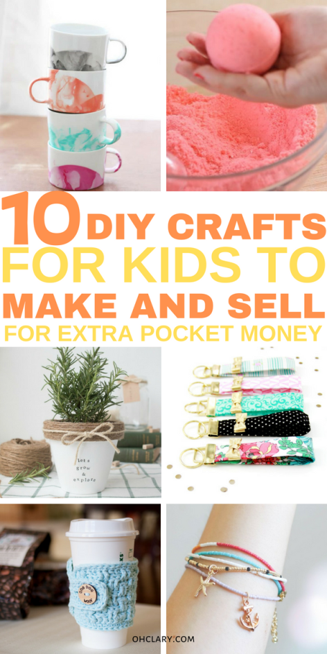 10 Crafts For Kids To Sell For Profit That Are Super Easy To Do -   18 diy projects For Gifts creative ideas