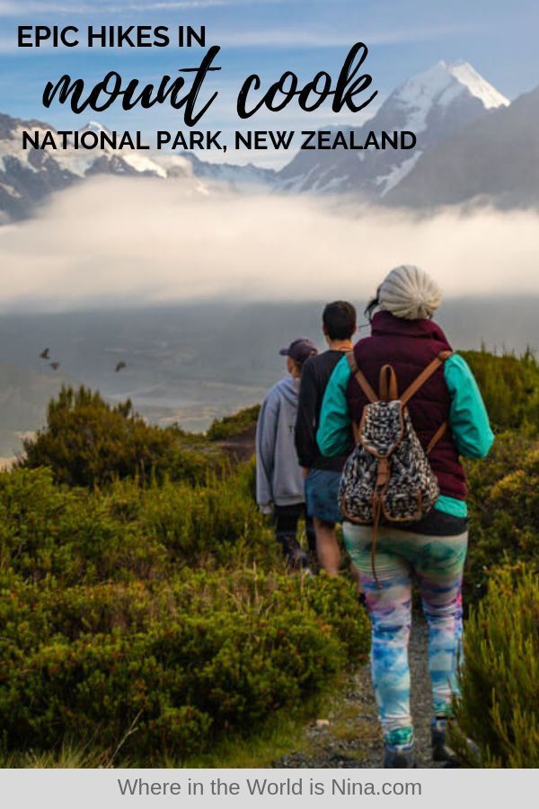 5 Epic Hikes in Mount Cook National Park That Are TOTALLY Worth It (New Zealand) -   18 travel destinations New Zealand cities ideas