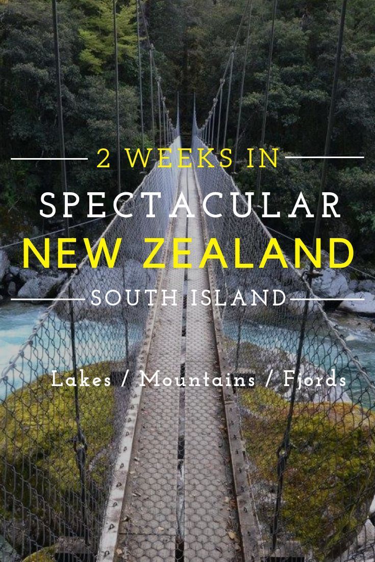 Best South Island itinerary in 2 weeks -   18 travel destinations New Zealand cities ideas