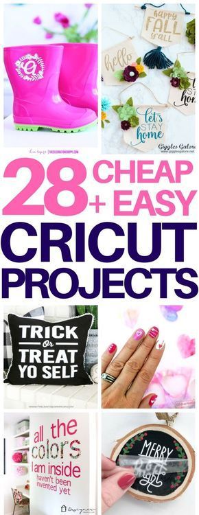 25+ Amazing Cricut Project Ideas to Try [Free Printable] -   19 diy projects Cute fun ideas
