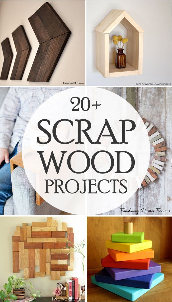 20+ Awesome Scrap Wood Projects -   19 diy projects Cute fun ideas