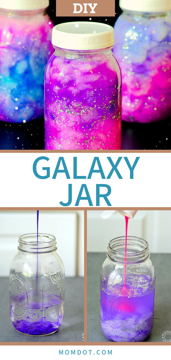 Galaxy Jar -   19 diy projects Cute fun ideas