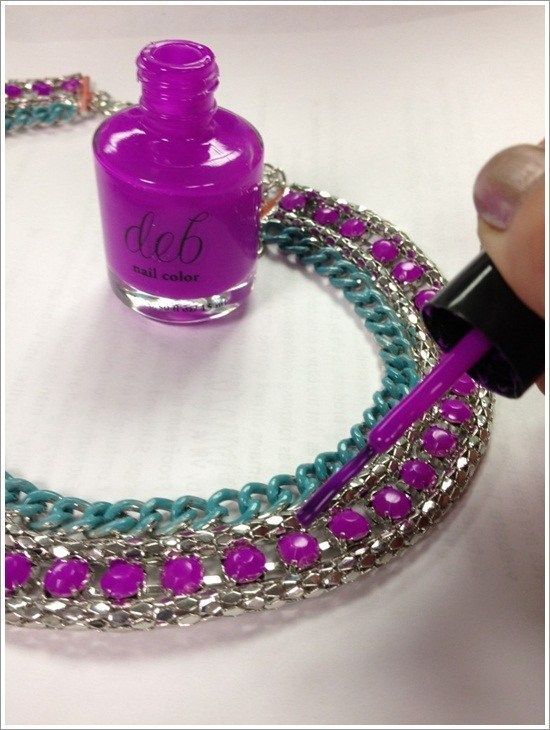 32 Amazing Things You Can Make With Nail Polish -   19 diy projects Fun nail polish ideas