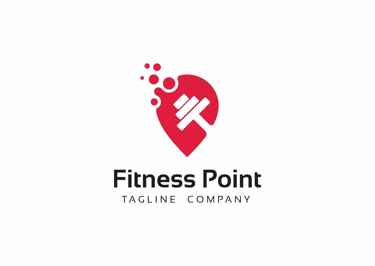 Fitness Point Logo Template -   19 fitness Logo wordpress theme ideas