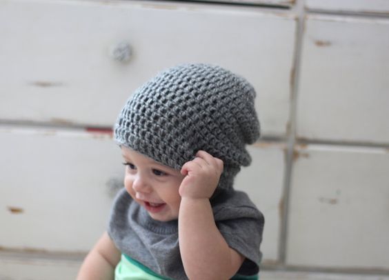 Slouchy Beanie for All Sizes - Free Crochet Pattern -   19 knitting and crochet Free Patterns slouchy beanie ideas