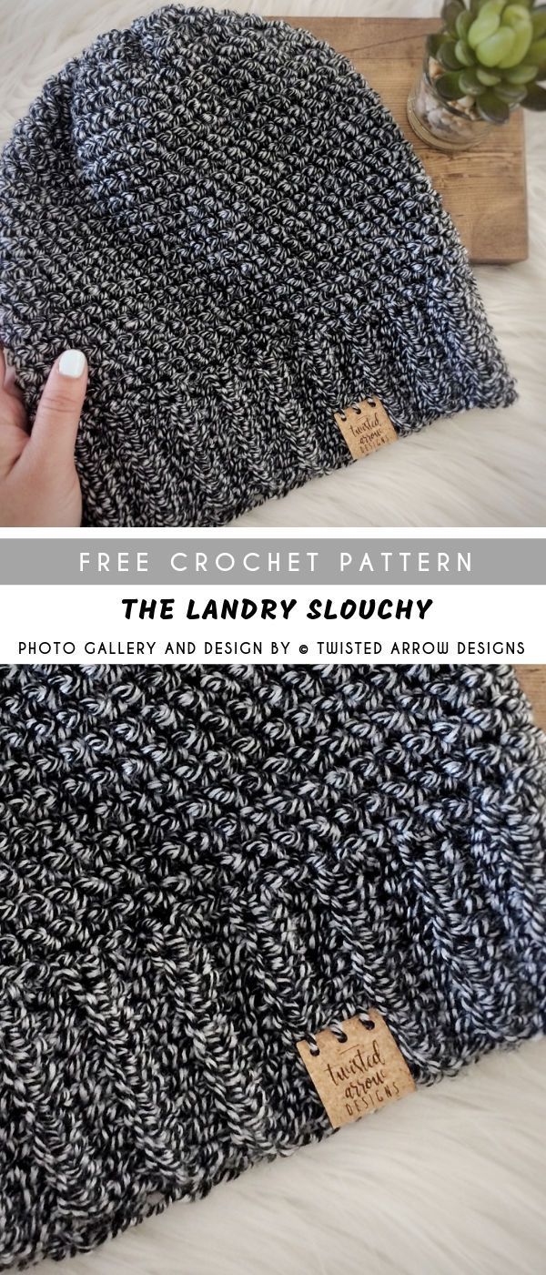The Landry Crochet Slouchy with Free Pattern -   19 knitting and crochet Free Patterns slouchy beanie ideas