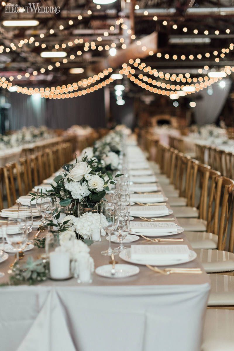 White & Grey Organic Wedding Inspiration -   19 wedding Vintage reception ideas