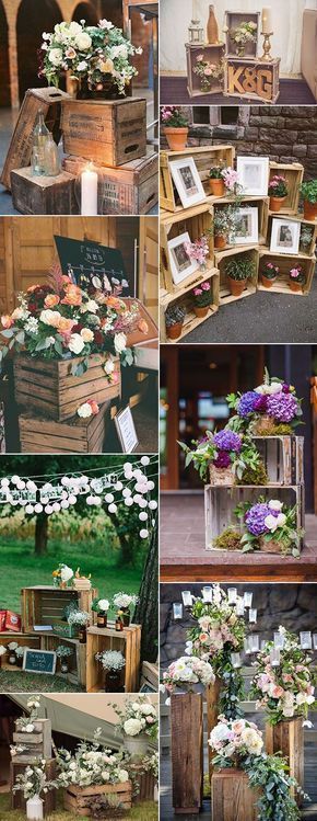 40 Stunning Country Rustic Wedding Ideas - -   19 wedding Vintage reception ideas